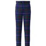 Handmade Heart Of Scotland Tartan Trouser Front