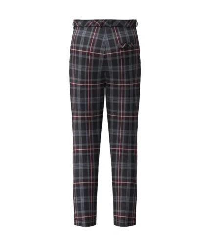 Handmade Hebridean Heather Tartan Trouser Back