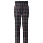 Handmade Hebridean Heather Tartan Trouser Front