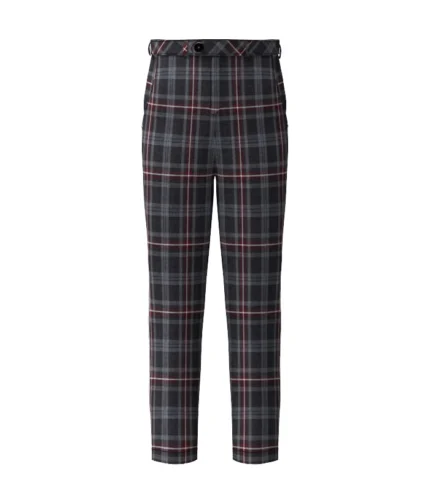 Handmade Hebridean Heather Tartan Trouser Front