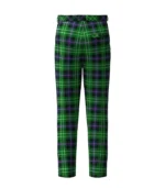 Handmade Hibernian Football Club Tartan Trouser Back