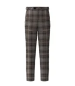 Handmade Highland Granite Tartan Trouser Front