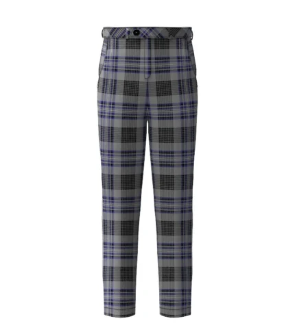 Handmade Hood Tartan Trouser Front