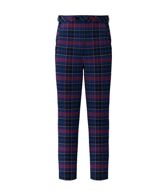 Handmade Hopkins Tartan Trouser Front Handmade Hopkins Tartan Trouser Front