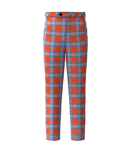 Irn Bru Tartan Trouser Front