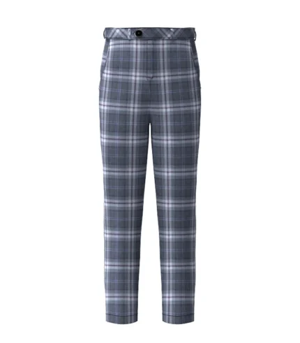 Handmade Islay Mist Tartan Trouser Front