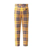 Handmade Jacobite Tartan Trouser Back