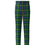Handmade Jones Tartan Trouser Front