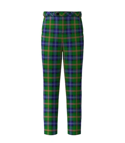 Handmade Jones Tartan Trouser Front