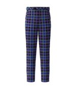 Handmade Jordan James Cornwall Tartan Trouser Front