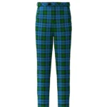Handmade Kerr Hunting Tartan Trouser Front