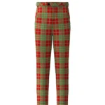 Handmade Leask Tartan Trouser Front