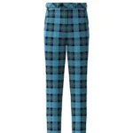 Handmade Lemania Tartan Trouser Front