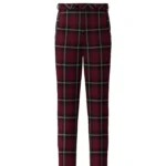 Handmade Llewellen Of Wales Tartan Trouser Front