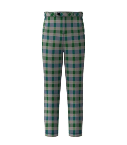 Handmade Lloyd Of Wales Tartan Trouser Front