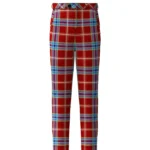 Handmade Lobster Fishery Tartan Trouser Front
