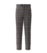 Handmade Lomond Mist Tartan Trouser Front