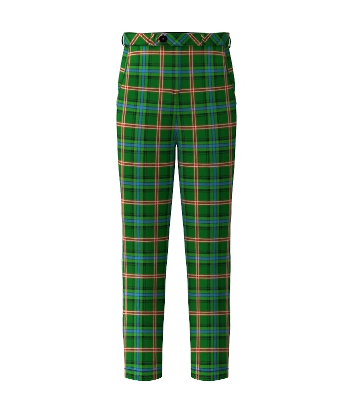 Handmade Lyons Tartan Trouser Front Handmade Lyons Tartan Trouser Front