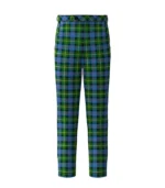 Handmade MacLeod Of Skye Tartan Trouser Front