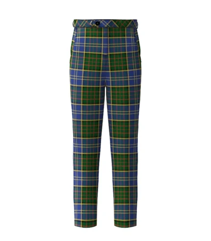 Handmade MacMillan Hunting Tartan Trouser Front