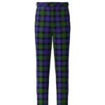 Handmade MacTaggart Tartan Trouser Front