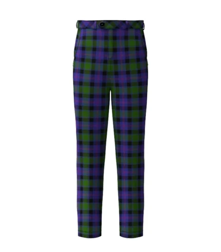 Handmade MacTaggart Tartan Trouser Front