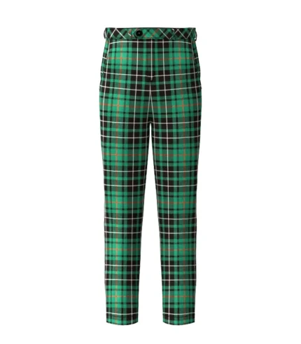 Handmade Macaulay Hunting Tartan Trouser Front