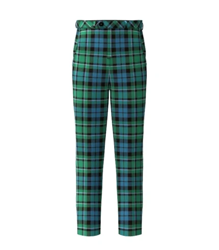 Handmade Maccallum Tartan Trouser Front