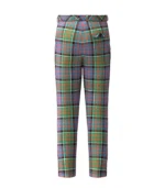 Handmade Macdonald Of Clanranald Tartan Trouser Back