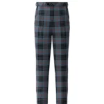 Handmade Mackay Blue Tartan Trouser Front