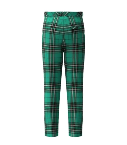 Handmade Maclean of Duart Hunting Tartan Trouser Back