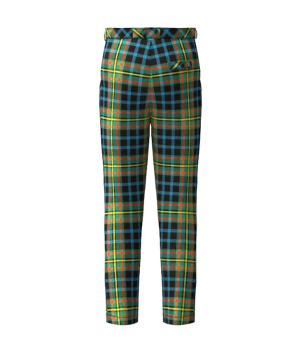 Handmade Maclellan Tartan Trouser Back