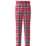 Handmade Mactavish Tartan Trouser Front
