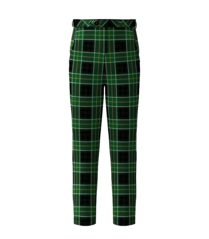 Handmade Malone Tartan Trouser Front