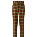 Handmade Maple Leaf Tartan Trouser Front