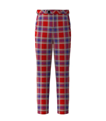 Handmade McCready Tartan Trouser Front