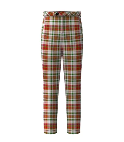 Handmade Mcallister Tartan Trouser Front