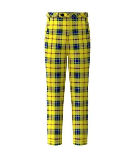 Handmade Mccabe Tartan Trouser Front