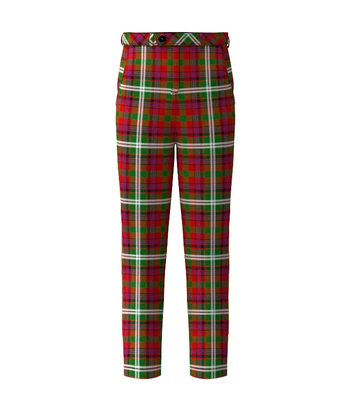 Handmade Mcguire Tartan Trouser Front Handmade Mcguire Tartan Trouser Front
