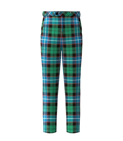 Handmade Mitchell Tartan Trouser Front