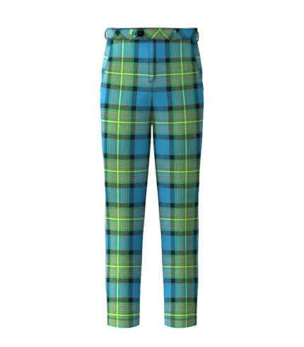 Handmade Moore Tartan Trouser Front