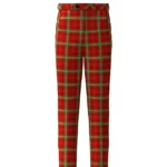 Handmade Morrison Clan Tartan Trouser Front