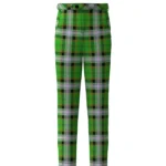 Handmade Moss Tartan Trouser Front