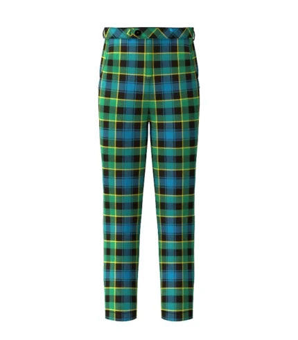 Handmade Mowat Tartan Trouser Front