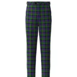 Handmade Murray Of Atholl Tartan Trouser Front