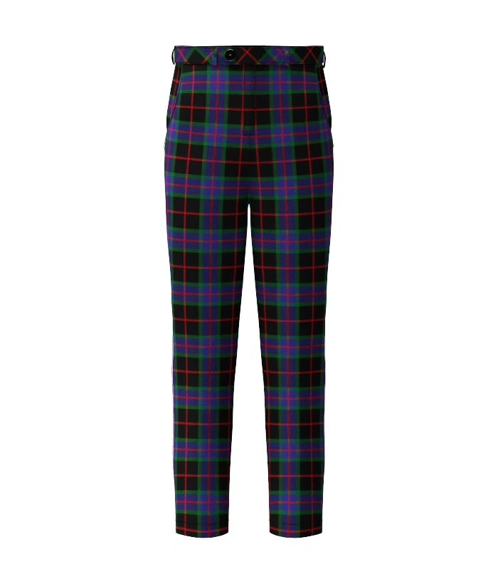 Handmade Nairn Tartan Trouser Front Handmade Nairn Tartan Trouser Front