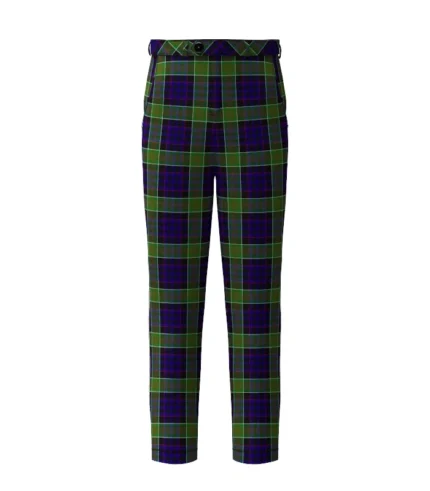 Handmade Newman Tartan Trouser Front
