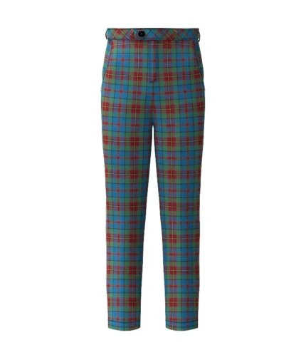 Handmade Orkney Tartan Trouser Front
