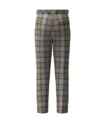 Handmade Outlander Tartan Trouser Back
