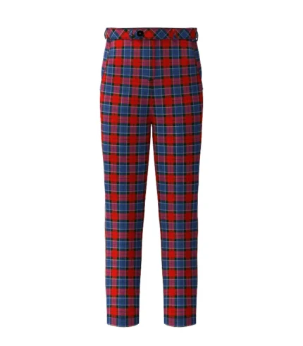 Handmade Patterson John Tartan Trouser Front